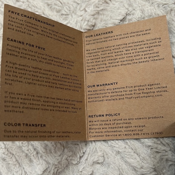 Frye leather card case wallet in cognac New - Picture 4 of 16